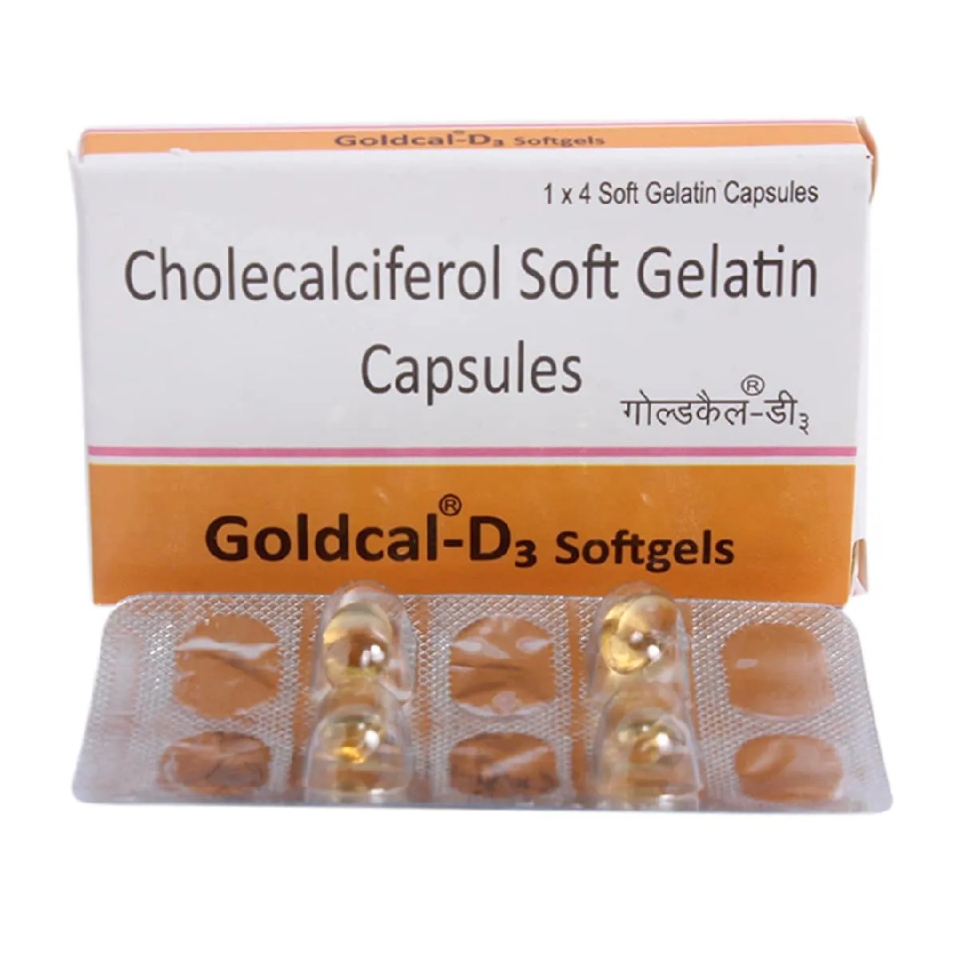 Goldcal D3 Softgel Capsule